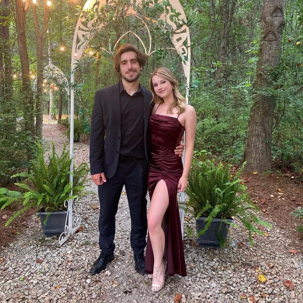 Burgundy Prom Dress